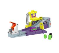 Fisher-Price Batwheels Legión de Zoom Pista para Coches de Juguete con rampa y Lanzador, Incluye a Prank, la Furgoneta del Joker, Inspirado en la Serie, +3 años (HNP07)