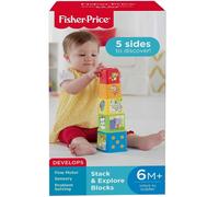 Fisher-Price Bloques De Animales, Set De 5 Bloques Coloridos