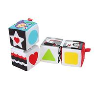 Fisher-Price Bloques Gira y mira, Juguete de Aprendizaje para bebé +3 Meses (Mattel GFC37)