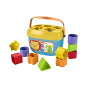Fisher-Price Bloques para Bebé, Juguete para Bebés | Set de 10 piezas apilables con cubeta, juego de clasificación para bebés de 6+ meses, FFC84
