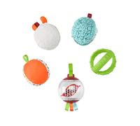 Fisher-Price Bola Cinco sentidos, para bebê + 6 meses, produto em Português (Mattel FXC32)