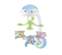 Fisher-Price Butterfly Dreams Móvil con proyector 3 en 1 | Juguete para cuna con proyección de luz y música, móvil extraíble al crecer el bebé y máquina de sonidos a partir de 0 meses