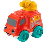 Fisher-Price Camión de bomberos de juguete para bebés con actividades motoras finas para bebés a partir de 6 meses