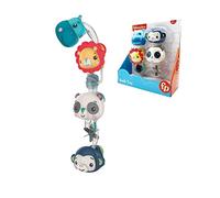 Fisher Price - Circuito Cascada de baño - Incluye 4 Cabezas de Personajes con ventosas - Diferentes Orificios y Efectos - Juguetes de baño para bebés (Deqube 920D00094)