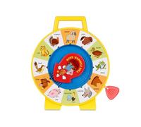 Fisher Price Classics 2070 See 'n Say Farmer Says Toy, Educational and Interactive Toy, Sounds and Learning Games, Classic Toy with Retro-Style Packaging, Suitable for Boys and Girls Aged 18 Months +