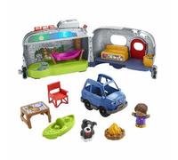 Fisher Price - Coche con caravana Little People