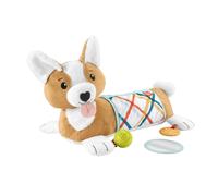 Fisher-Price Cojín Cachorro 3 en 1 Peluche sensorial con Accesorios, Juguete par
