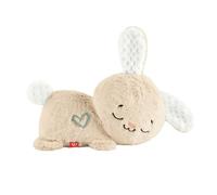 Fisher-Price Baby Sound Machine Soothe & Settle Bunny Portable Plush Toy with Mu