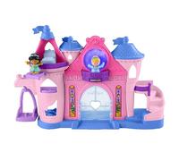 Fisher-Price Disney Princess Little People, Conjunto de Juego Magical Lights & Dancing Castle, bebés +1 año (Mattel HND55)