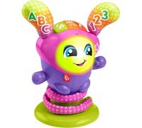 Fisher-Price DJ Bouncin' Star Robot Aprendizaje, Juguete Interactivo con Luces y Sonidos, Regalo para bebés +9 Meses, versión UK (HRC48)