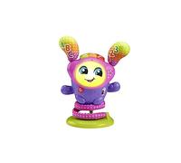 Fisher-Price DJ El Robot Bailarín Rebote | Pequeño Robot Despertador 4 en 1 en Muelle | Juguete Bebé 9 Meses a 36 Meses | Juego Musical Bebé de 1 año Multicolor con Luces y Sonidos, Versión: Polaco,