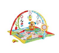 Fisher-Price Gimnasio Aprendizaje de Perrito, Manta de Juego bebé (Mattel FBD48)