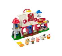 Fisher-Price GXF15 - Estuche de Little People con Luces y músicas, en inglés y francés, Juguete de estimulación Progresivo de 1 a 5 años, diseño de Animales de la Granja