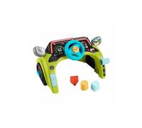 Fisher-Price HYR92 Juguete Educativo para bebés y niños pequeños - Diversión de conducción - Manillar - Centro de Juegos de Coches para niños a Partir de 6 Meses - Versión multilingüe