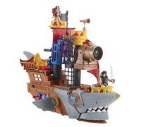 Fisher-Price Imaginext Barco pirata con mordida de tiburón