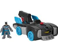 Fisher-Price - Imaginext DC Batmóvil Transformable con Batman Coche de Juguete Lanza Proyectiles con Figura , GWT24