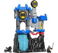 Fisher-Price Imaginext DC Super Friends Batman, Batcueva Wayne Manor, Juguetes niños 3 años