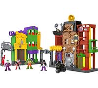 Fisher-Price Imaginext DC Super Friends Batman - Callejón del crimen con figuras de personajes y accesorios para juegos de simulación a partir de 3 años