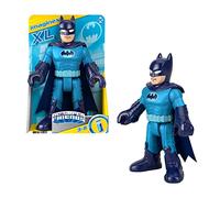Fisher-Price Imaginext DC Super Friends Batman Defensor XL Azul - Figura Grande de Batman articulada con Capa de superhéroes, 25 cm, Regalo Desde 3 años, HFD50, Multicolor