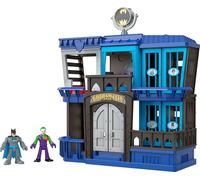 Fisher-Price Imaginext DC Super Friends Batman Set de Juego Ciudad Gótica | Set de juego recargado Cárcel de Gotham City de Batman para juego imaginativo preescolar, +3 años, inspirado en DC
