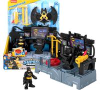 Fisher-Price Imaginext DC Super Friends, Batman Toys Bat Command Center Playset