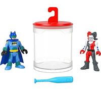 Fisher-Price Imaginext DC Super Friends, Batman Toys, juego de figuras de 3 piezas con Harley Quinn para niños en edad preescolar a partir de 3 años