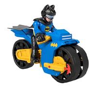 Fisher-Price Imaginext DC Super Friends Batman y Moto XL Vehículo con Figura, Juguete +3 años (Mattel HNM32)