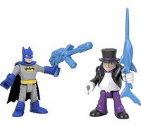 Fisher-Price Imaginext DC Super Friends Surtido Figuras Batman & Penguin, Juguete niños y niñas + 3 años (Mattel DWP60)