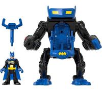 Fisher-Price Imaginext Imaginext DC Super Friends Batman Robot Batalla Figura con Juguete con Luces Lanza proyectiles, Juguete +3 años (Mattel HGX79)