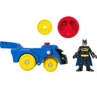 Fisher-Price Imaginext Imaginext DC Super Friends Cabeza,vehículo Batmóvil Casco se Convierte en Coche, Incluye 1 Figura Batman, Juguete +3 años