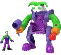 Fisher-Price Imaginext Imaginext DC Super Friends Joker Robot Batalla Figura con Juguete con Luces Lanza proyectiles, Juguete +3 años (Mattel HGX80)