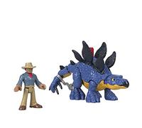 Fisher-Price Imaginext Jurassic World Stegosaurus, Dinosaurio de Juguete, Regalo para niños +4 años (Mattel GVV64)