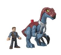 Fisher-Price Imaginext Jurassic World Therizinosaurus, Dinosaurio de Juguete, Regalo para niños +4 años (Mattel GVV63)