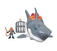 Fisher-Price Imaginext Tiburón Megamandíbulas, Juguetes niños +3 años (Mattel GKG77)