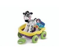Fisher-Price Increíbles Animales Cebra & Coche de Tren
