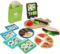 Fisher-Price Juego de Cocina Preescolar Laugh & Learn 123 Follow The Recipe Meal Kit de 30 Piezas de Juguete de Cocina para niños a Partir de 3 años