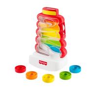 Fisher-Price Juego de Colocar Anillas para bebés y niños pequeños, Actividad de soltar Anillas para Jugar y desarrollar a los bebés a Partir de 9 Meses, JLB81