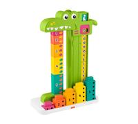 Fisher-Price Juguete de aprendizaje Cocodrilo Aprende a sumar JCT13 10 bloques - desde 3 años