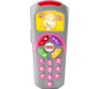 Fisher-Price Juguete de aprendizaje para bebés Laugh & Learn Sis' Control remoto de TV con música y luces para bebés a partir de 6 meses
