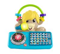 Fisher-Price Juguete Educativo para bebés y niños pequeños, Beat Bande ABC DJ-Yak Taylor con música interactiva y Luces para niños a Partir de 9 Meses, edición Alemana HYL30