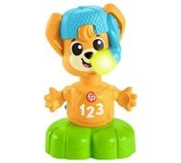 Fisher-Price Juguete Educativo para bebés y niños pequeños, Beat Bande Spring & Sing Fuchs Bruno con Sonidos y Luces para niños a Partir de 9 Meses, edición Alemana HYL29