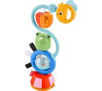 Fisher-Price Juguete para Trona con Sonidos sensoriales para bebés, con Ventosa para Juegos de Desarrollo, bebés a Partir de 3 Meses, JHB46