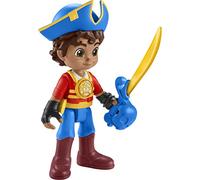 Fisher-Price Juguete preescolar Santiago de los mares que habla iluminado, figura pirata articulable de 22,8 cm para niños a partir de 3 años