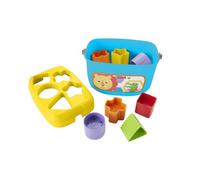 Fisher-Price Bloques infantiles, juguete para bebé +6 meses, diez bloques de colores para ordenar, apilar y encajar, motricidad fina., colores, formas, FFC84