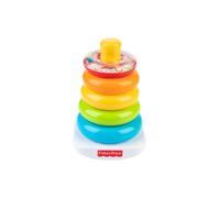 Fisher-Price Pirámide balanceante, Juguete clásico de apilar Aros para niños + 6 Meses (Mattel GKD51)