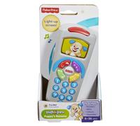 Fisher-Price Laugh and Learn Pantalla iluminada remota Versin en ingls del Reino Unido Botones y ms de 35 canciones para cantar Melodas y fra
