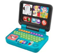 Fisher-Price Laugh & Learn Let's Connect Laptop, Multicolor, M (Mattel HGX00), Edición Alemana