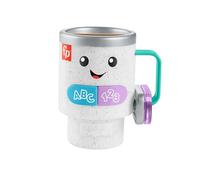 Fisher-Price RIE y Aprende, Juguetes para niños y bebés +6 Meses, Version UK, Alemania, Francia, Taza de Café, HXF49