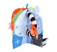 Fisher-Price Libro blandito sensorial de Las Estaciones Juguete para bebés, Actividades para Realizar Boca Abajo, 4 páginas de Juegos entretenidos, para bebés a Partir de 0 Meses, JKP53