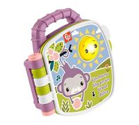 Fisher-Price Libro de cuentos musical del Monito morado Juguete para bebés con luces y sonidos, para bebés y niños y niñas pequeños a partir de 6 años, versión en castellano, JFN09